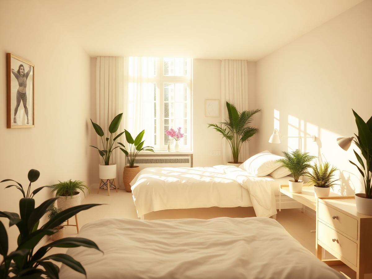 Habitación de recuperación postoperatoria